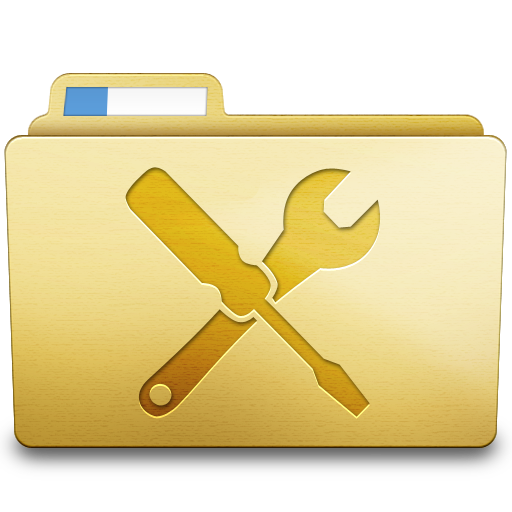 Yellow Utilities Icon 512x512 png